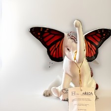 The Hamilton Collection Elephant Figurine with Butterfly Ears picture