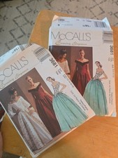2 PATTERNS: McCall's Misses' Tops and Skirts 3681 Size 6-12 AND 12-18 UNCUT FF picture