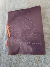 1954 CLEMSON LEATHER BOUND AGRICULTURAL AND ENGINEERING COMMENCEMENT PROGRAM picture