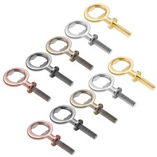 10Pcs Metal Bottle Opener Blanks Stainless Steel Bottle Opener Inserts Kit7865 picture