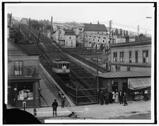 Photo:Duluth Minnesota 1908 Superior Street Incline Railway Tramway picture