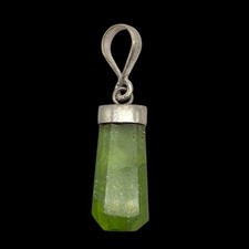 Peridot Crystal  Pendant  / Peridot Necklace  picture