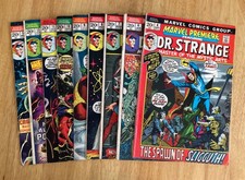 Lookee 9 MARVEL PREMIERE/DR. STRANGE #4, 6-11, 13, 14 *Keys* (See Details...) picture