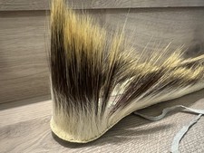 PORCUPINE HAIR ROACH NATIVE AMERICAN HEADDRESS - Vintage 1970s traditional picture