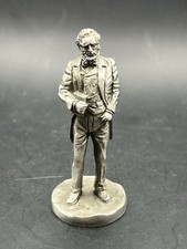 VIntage 1982 Brigham Young Mini Figurine Pewter NHS 2.5” picture