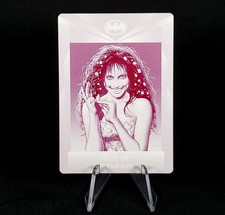 Poison Ivy 1/1 2024 Upper Deck Batman 85th Anniversary One of One Printing Plate picture