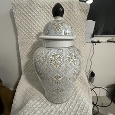Beautiful large Chinese, jar with Antique Painted design. picture
