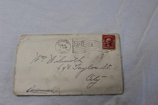 1906 Handwritten On Parchment Paper 3 Pages Poems + ORG Stamped Envelope Antique picture