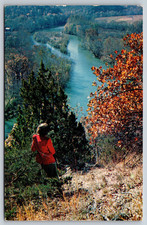 Kissinger Point Gasconade River Waynesville Missouri Vintage Postcard picture