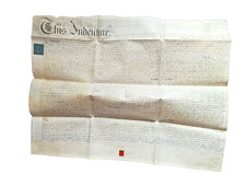 1813 Regency Vellum Indenture Document: Smith & Harrison Spalding Lincolnshire picture