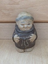 Vintage Monk Friar Figurine 3.5