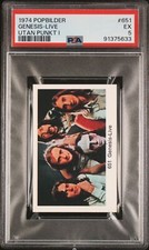 GENESIS PHIL COLLINS 1974 Popbilder Popbilder Utan Punkt I ROOKIE #651 PSA 5 picture