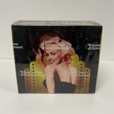 1995 Sports Time Marilyn Monroe Factory Sealed Trading Card Box  picture