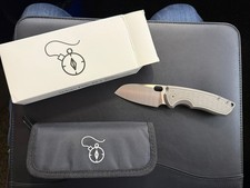 URBAN EDC F5.5 - M390 & TITANIUM W/ SEIGAIHA MOTIF (EXCLUSIVE- Rare) picture