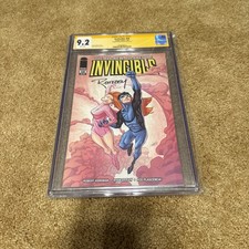 🔥🔥Invincible #58 CGC SS 9.2 Signed Ryan Ottley 2009🔥🔥 picture