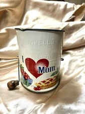 Vintage Bromwell’s 3 Cup Flour Sifter I Love Mom Cherry Pie 1995 USA picture