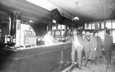 Interior View Bar Saloon Slot Machine Herrin Illinois IL - Reprint picture