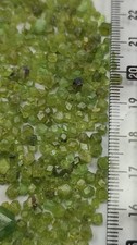 150g Beautiful Green Demantoid Garnets Crystals Having Perfect Formation picture
