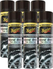 Meguiar's Ultimate Insane Shine Tire Coating, 15 oz Aerosol Spray, 6 Packs picture