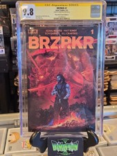 BRZRKR (BERZERKER) #1 SIGNED BY VANCE KELLY COVER A KEANU REEVES CGC 9.8 picture