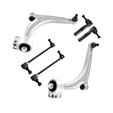 ASTARPRO 6pcs Front Suspension Kit Front Lower Control Arm Outer Tie Rod Ends... picture