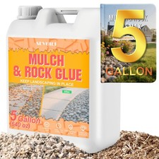 5 Gallon Mulch Glue, Ready-to-Use Rock Glue for Landscaping, Gravel Binder | ... picture