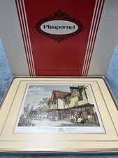 Vintage Pimpernel Place Mats English Inns Four Traditional Mats picture