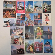 20 Vintage Disney Postcards Lot Winnie Pooh Baloo Mickey Minnie NOS 80s 90s picture