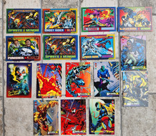 1992-1993 Marvel Masterpieces Trading Cards Lot of 13 - Venom, Carnage, Ghost  picture