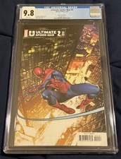 ULTIMATE SPIDER-MAN #2 CGC 9.8 🔥1:25 Ruan Variant 🔥 New Peter & MJ Family L@@K picture