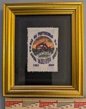 Vintage Authentic Siracusa Sicily Papyrus Miniature Framed Art Platania... picture