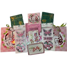 Dolly Parton Enamel Pins, Patches, Trays, Bags, 11 Piece Collectible Gift  Set picture