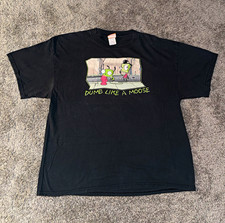 Dumb Like a Moose 2004 invader zim vintage Nickelodeon shirt  picture