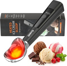 Heated Ice Cream Scoop, LED Display & 3200mAh Fast Heating picture