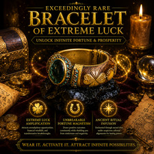 Exceedingly Rare Bracelet of Extreme Luck: Unlock Infinite Fortune and Prosperit picture