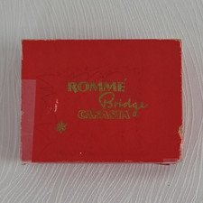 Vintage German Romme Bridge Canasta Jr Playing Cards Deck Set,  Pre-1970 picture