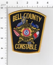 BELL COUNTY PCT 2 CONSTABLE -- TEXAS ^^^ POLICE SHERIFF PATCH picture