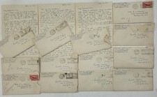 1947-8 antique LOVE LETTERS US NAVY LEONARD MANIRE LUCILLE CURRIER nyc picture