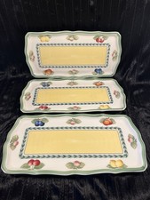 Villeroy & Boch French Garden Fleurence Sandwich Tray 13 1/2” X 6 7/8” One Tray picture