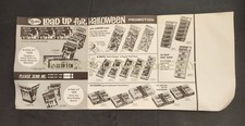 vintage MARS HALLOWEEN CANDY store sales POSTER milky way snickers 3 musketeers+ picture
