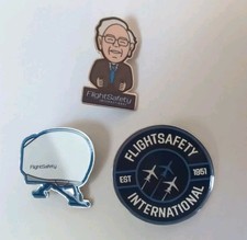 Warren Buffett Berkshire Hathaway 2025 Shareholder Meeting -3 Pins Flight Safety picture