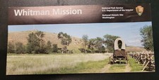 Whitman Mission National Historic Site Brochure/Map - NPS Unigrid picture