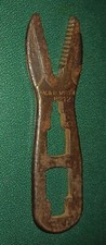 VINTAGE VAUGHAN & BUSHNELL (V&B) NO. 12 ALLIGATOR WRENCH w/ 1898 PATENT DATE picture