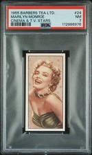 Marilyn Monroe 1955 Barbers Tea LTD. Cinema & T.V. Stars #24 PSA 7 picture