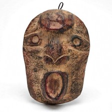 Vintage Japanese Dosojin Mask Doshin-men 7.5