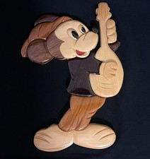 VTG, DISNEY WOODEN HANGING FIGURE 