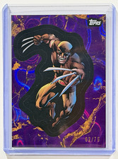 Topps 2025 Marvel Comic Book Heroes Wolverine Purple Parallel #148 Serial 62/75 picture