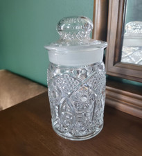 F.R. Rice Mercantile Cigar Co. Humidor Jar With Original Lid picture