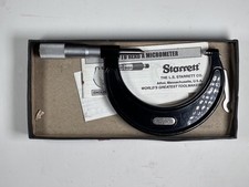 Starrett 585 Screw Thread 2-3” Micrometer 7-9 Threads Per Inch UN&UNJ picture