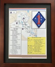 1st Marine Division Insignia and History in Operation Iraqi Freedom 11
